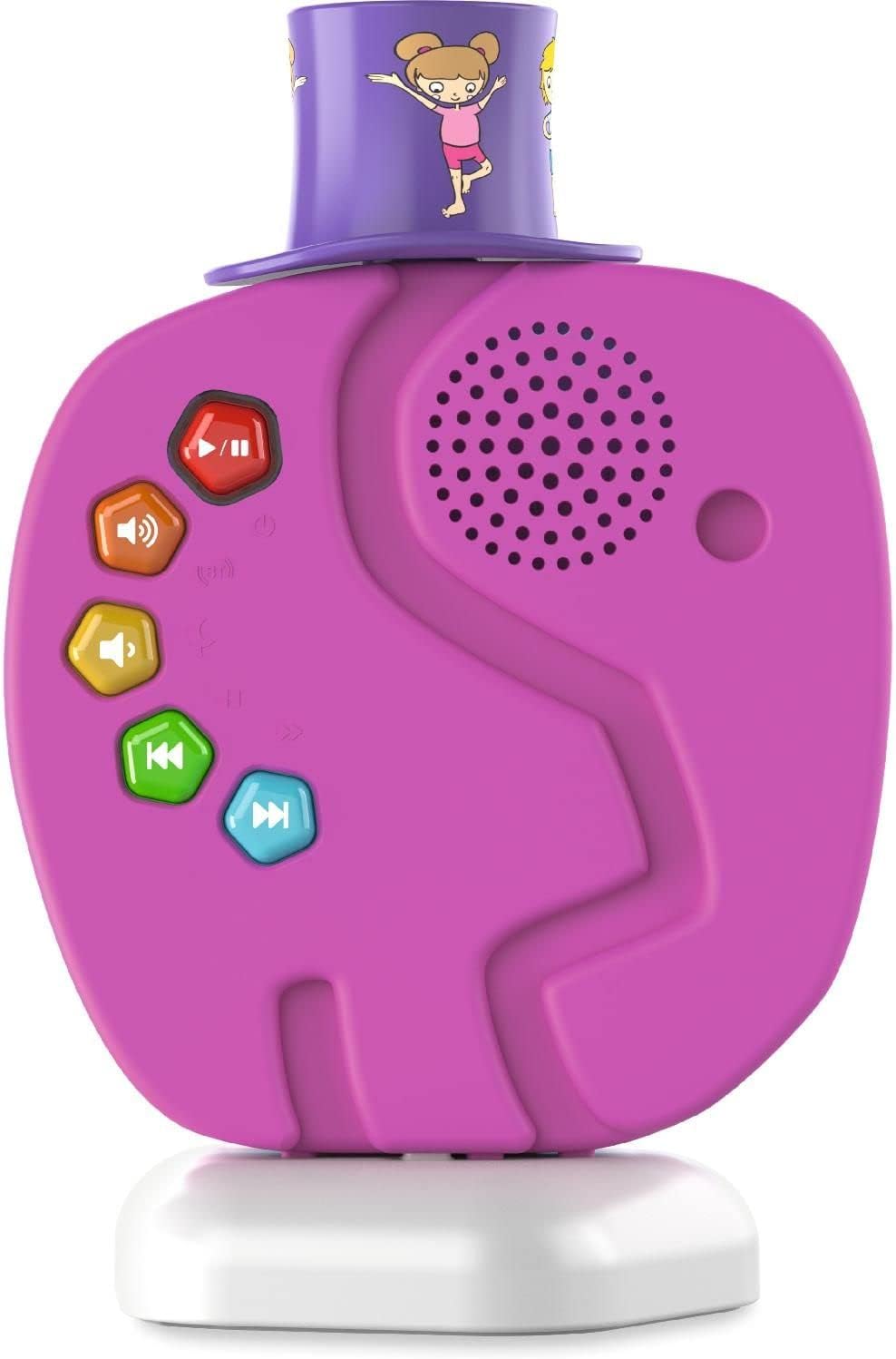 TechniSat TECHNIFANT - Audioplayer und Bluetooth-Lautsprecher für Kinder (inkl. Nachtlicht, mit MP3