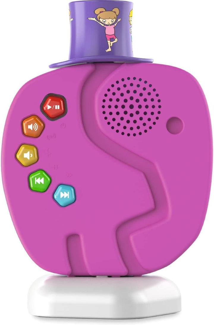 TechniSat TECHNIFANT - Audioplayer und Bluetooth-Lautsprecher für Kinder (inkl. Nachtlicht, mit MP3