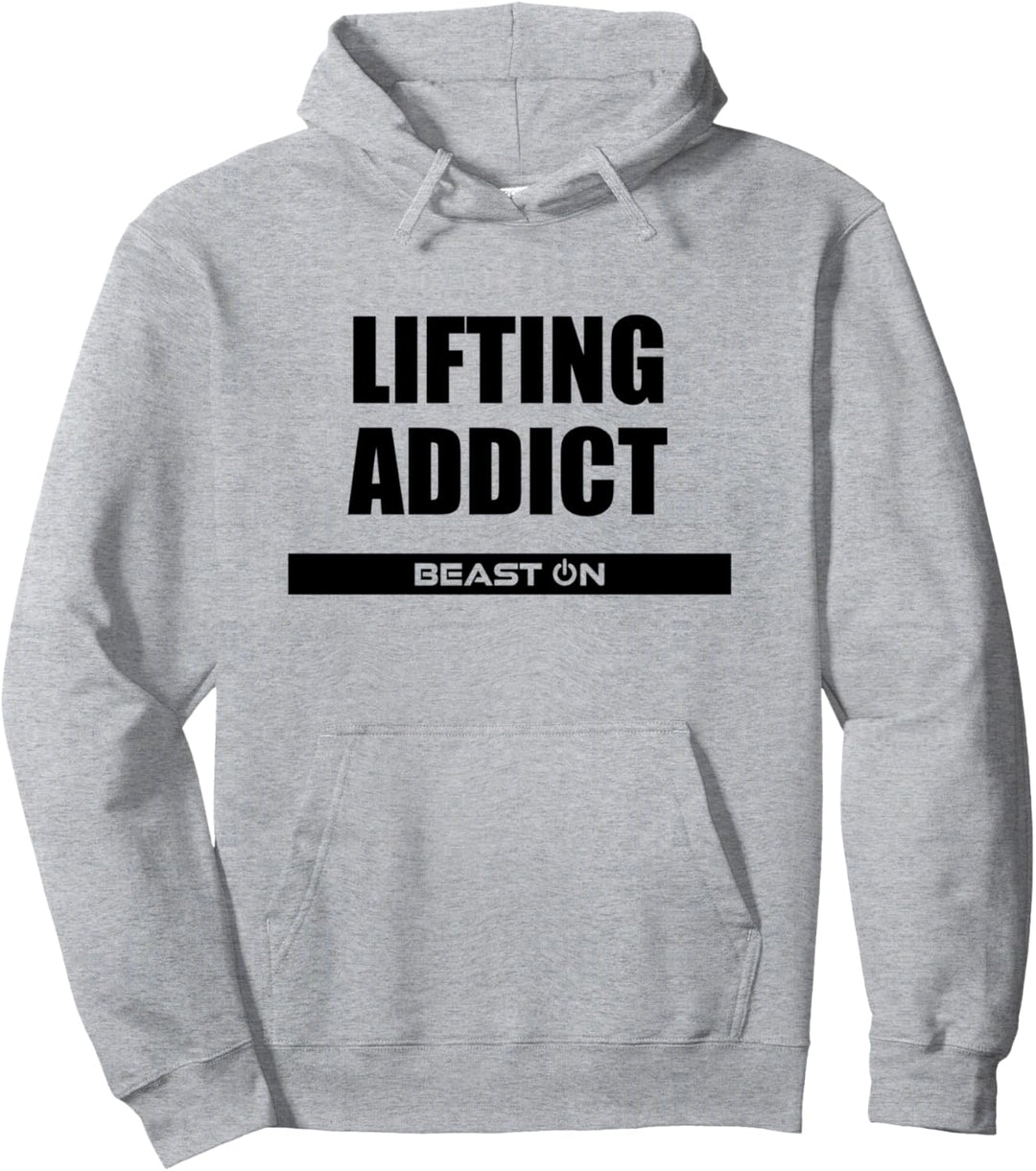 Lifting Addict Fitness Gym Motivation Spruch Lifting Süchtig Pullover Hoodie
