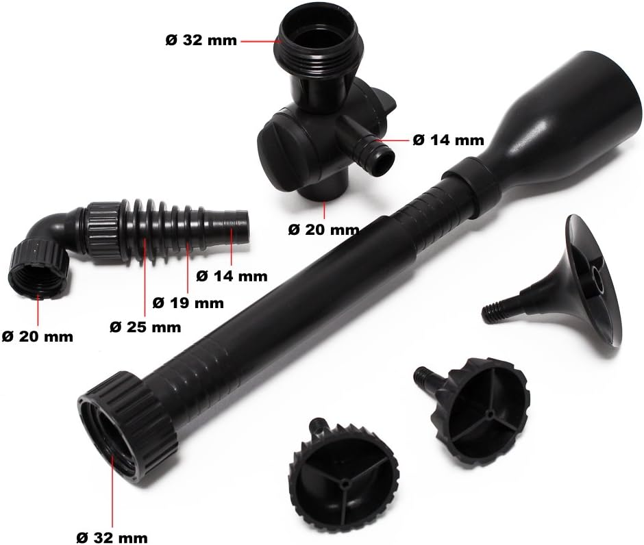 SunSun CUF-2500 3in1 Filter & 2500l Springbrunnen 28W & 9W UV-Klärer