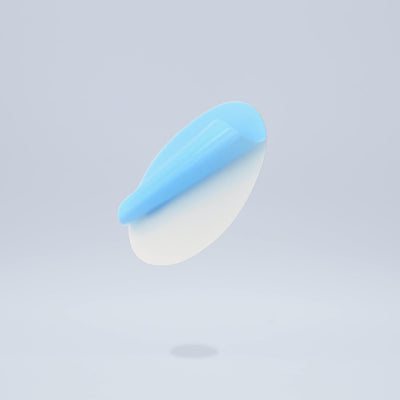 KROPP Selbstklebende Diffusorfolien für LED Lampen, 5 cm Kreiszuschnitt, Milchglasfolie für schöne O