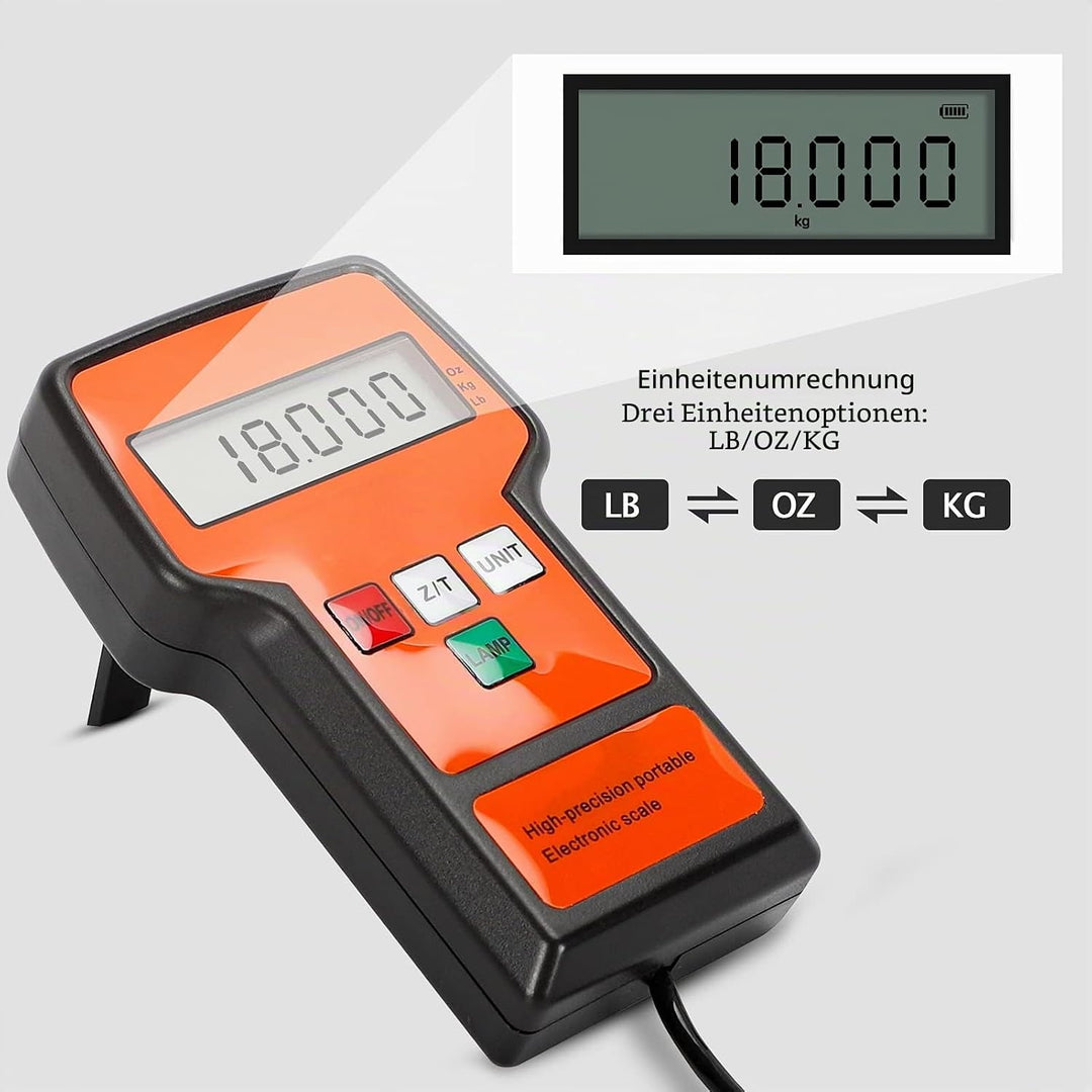 Elektronische Kältemittelwaage, digital, elektronische Kältemittel-Ladegewicht, Recovery Waage für H