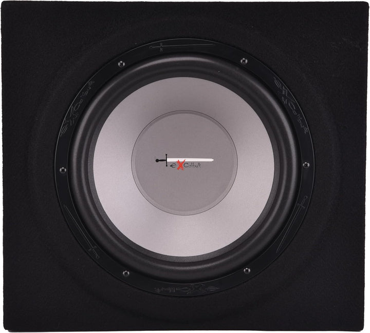AutoStyle Excalibur X.3 Extreme Reflex-Bass-Boxen-Set, 30,5 cm, mit 1000 W Verstärker, Kabelset und