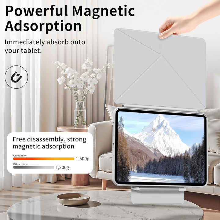 Hülle für iPad (A16) 11. Generation 11 Zoll 2025, iPad 10. Gen 10,9 Zoll 2022, Schlanke Magnetische
