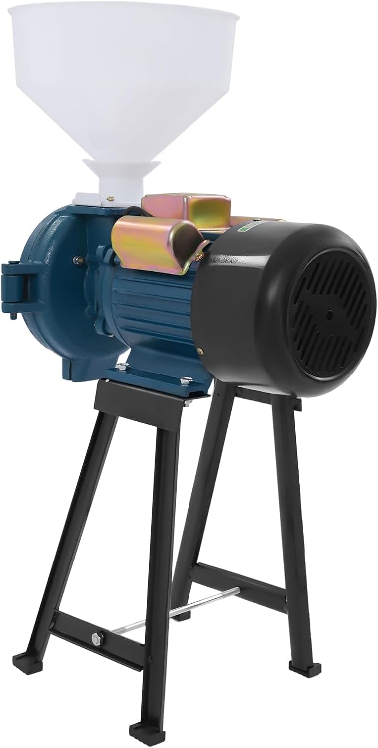 Elektrisch Getreidemühle 220 V 2200W Kornmühle Schrotmühle Elektrischemühle Getreidemühle mit Tricht