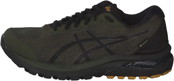 ASICS Gel-Cumulus 22 G-TX Laufschuh Herren 40 EU Smog Green Black, 40 EU Smog Green Black