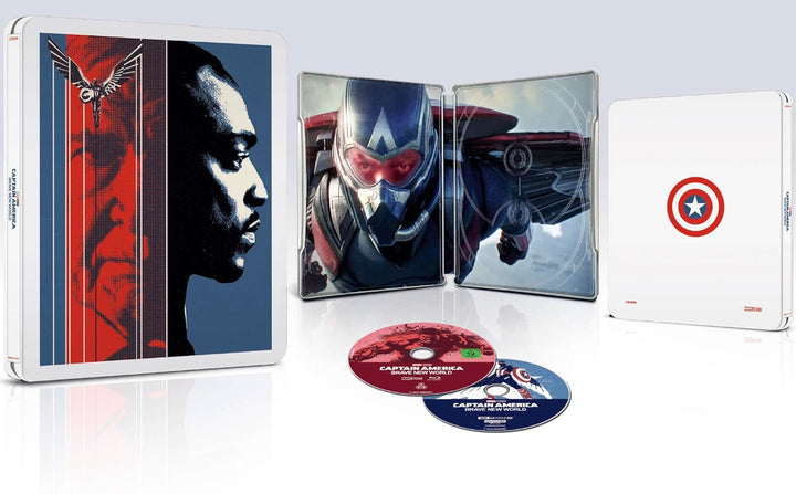 Captain America: Brave New World - Limitiertes Steelbook (4K UHD + Blu-ray), 4K