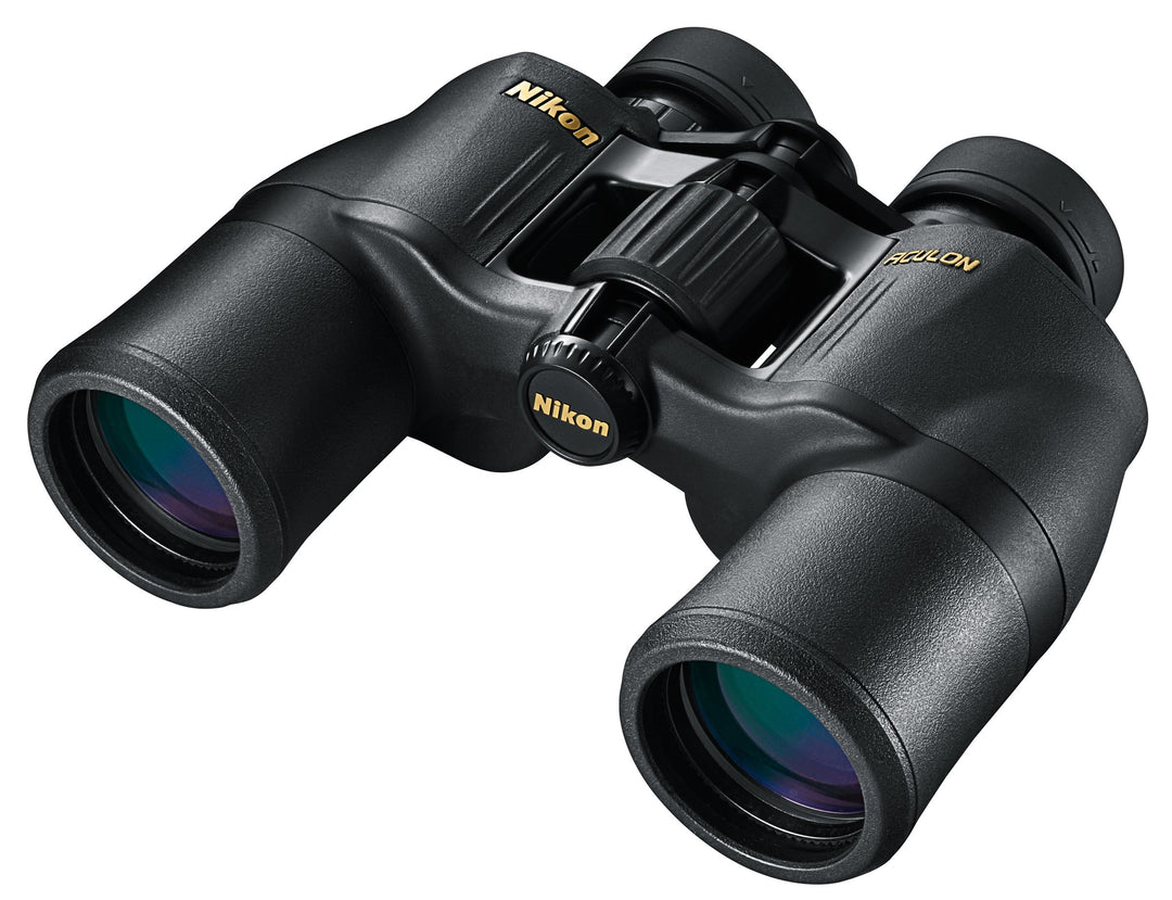 Nikon Aculon A211 8x42 Fernglas (8-fach, 42mm Frontlinsendurchmesser) schwarz, 8x42