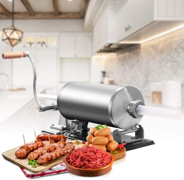Würstfüller, Wurstfüllmaschine Wurstmaschine, Manuell Edelstahl Selbermachen Wurstmaschine Vertical