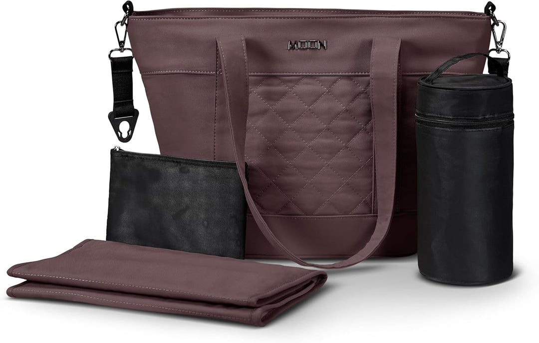 MOON Wickeltasche V-Shape sand Braun, Braun