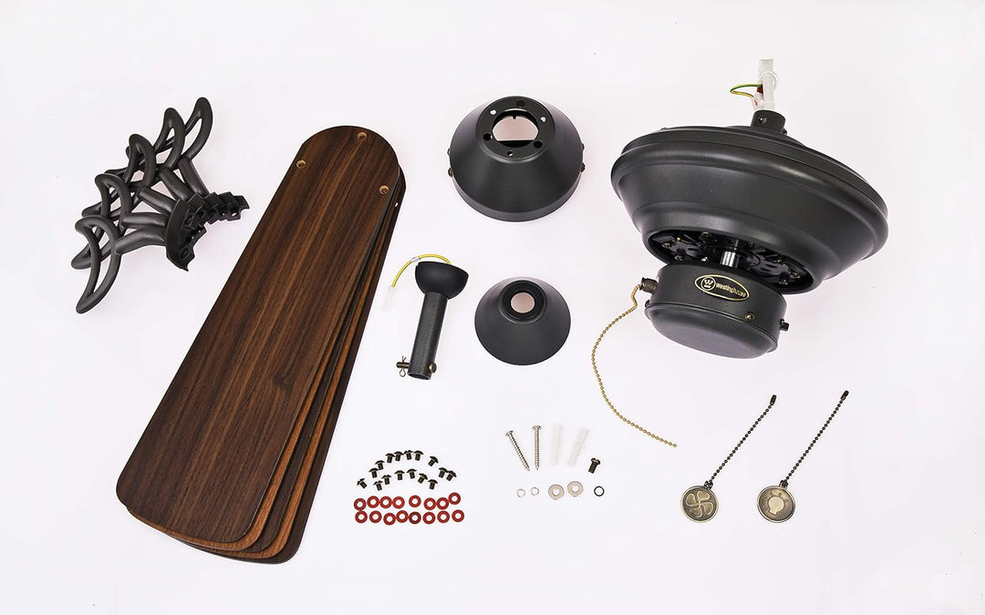 Westinghouse Lighting Deckenventilator, 7826440, Eisen Glänzend