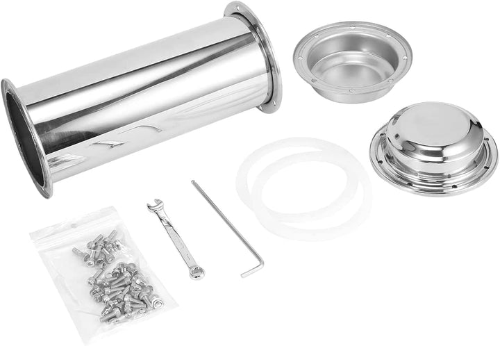 ZeitKapsel Anti-Korrosion wasserdichter 304 Edelstahl Kapsel Container langlebig für Enkelin zukünft