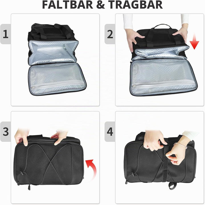 HSHRISH Taktische Kühltasche 20L/30L, Kühlbox faltbar Lunchtasche Herren - wasserdichte und auslaufs