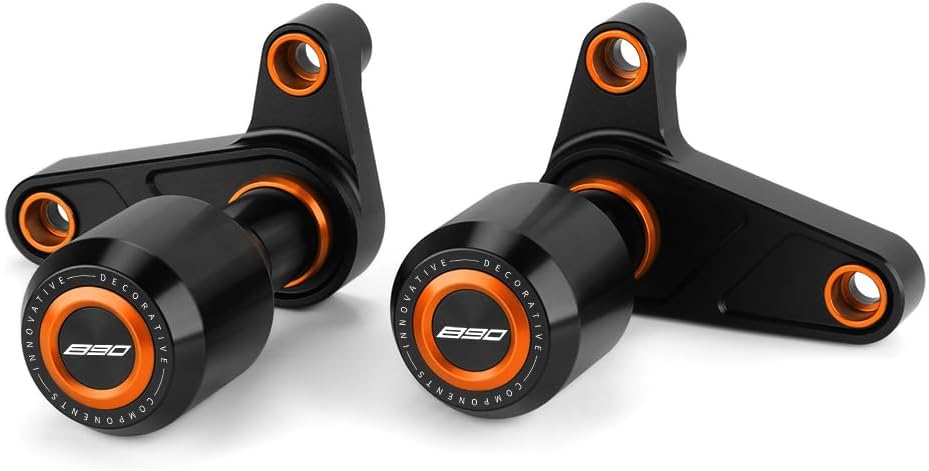 Modeer Motorrad Sturzpads Kompatibel mit DUKE 790/890 Duke/R 2018-2025 Rahmen Slider Sturzschutz duk