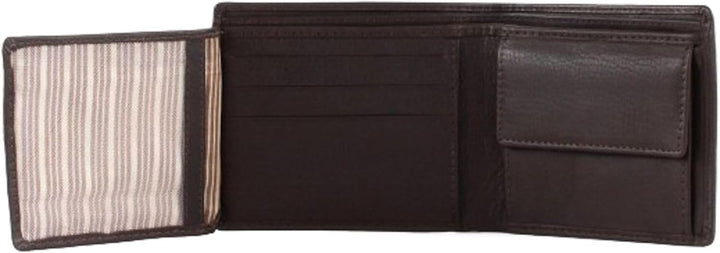 Bruno Banani Portemonnaie / Geldbeutel Herren, NEW YORK buff leather Geldbörse, Geldbeutel, Scheinta