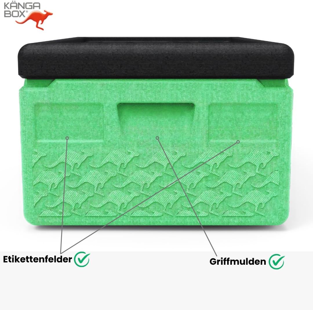 KÄNGABOX® Expert Mini – 21x16x11,5 cm, 1,5 Liter - unsere Kleinste (Lime), Lime