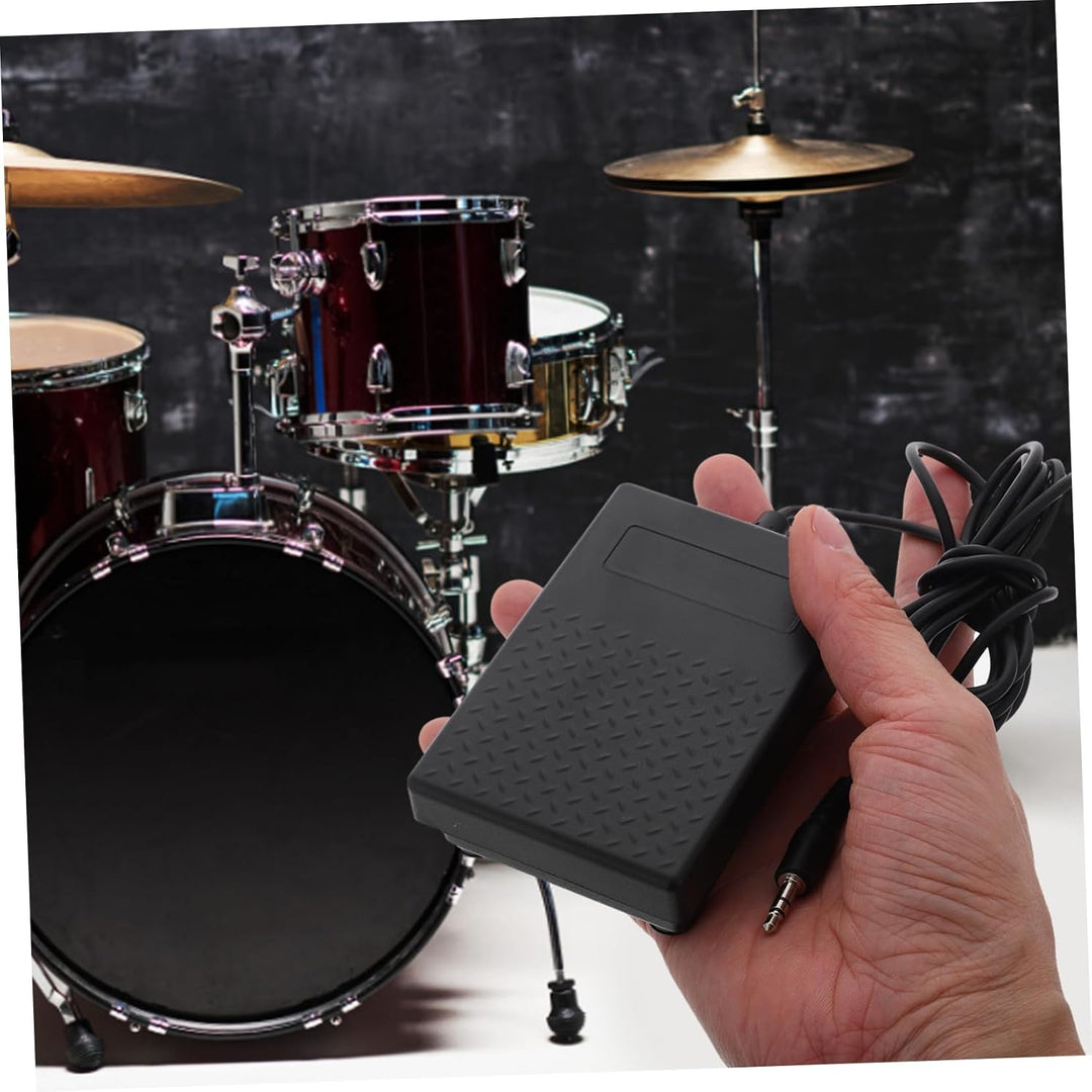 TOYANDONA Sustain-pedal Für Keyboard Mit Polaritätsschalter Midi-fussregler Für Digitalpianos Synthe