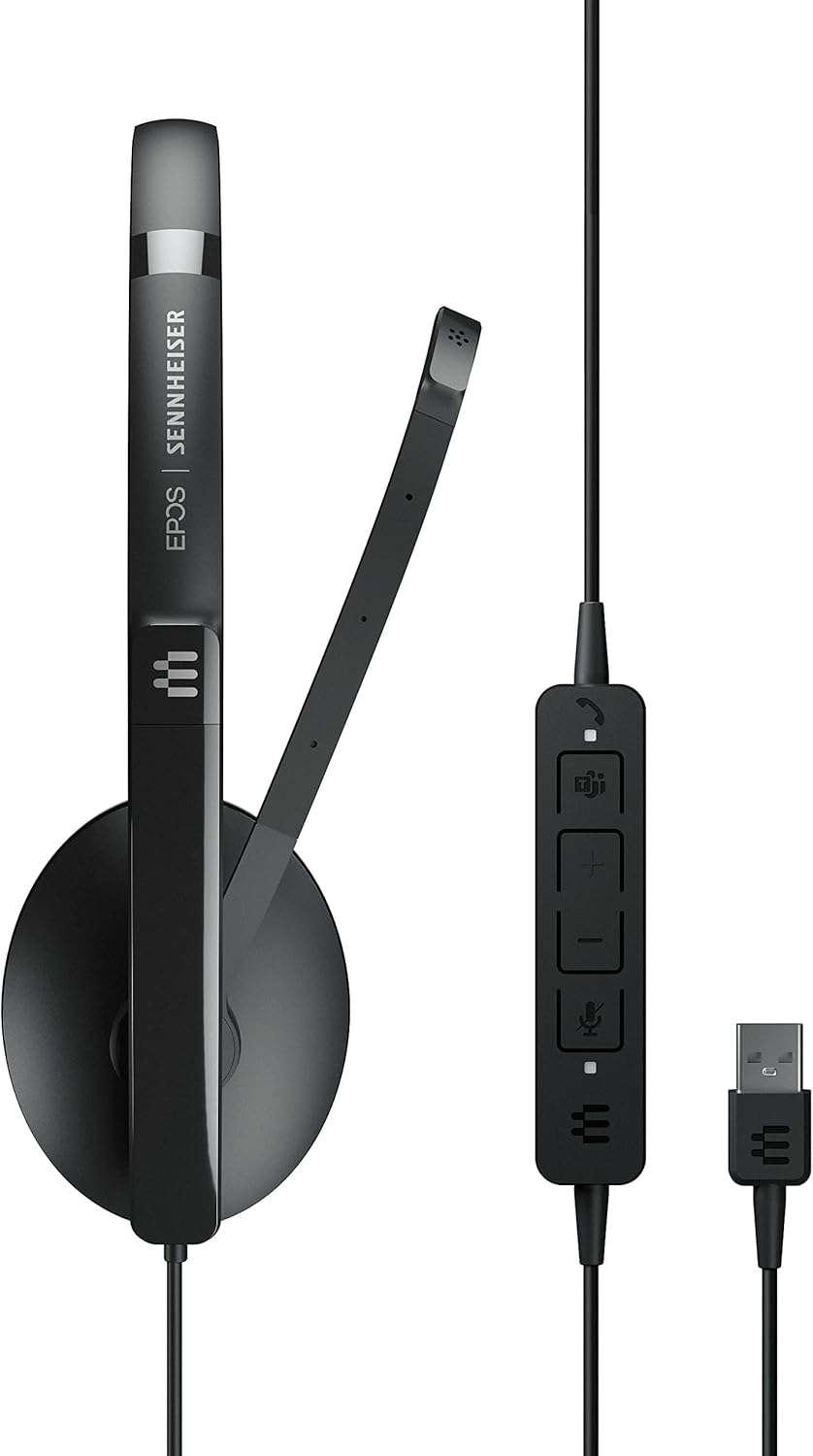 Sennheiser EPOS Adapt 160T USB II Headset Wired Headband Office/Call Centre USB Type-A Black