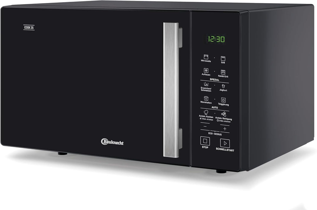 Bauknecht Mikrowelle MW 253 SM2 / Grill/Schmelzen/Joghurtfunktion/Teigfunktion/AutoClean / 25 Liter