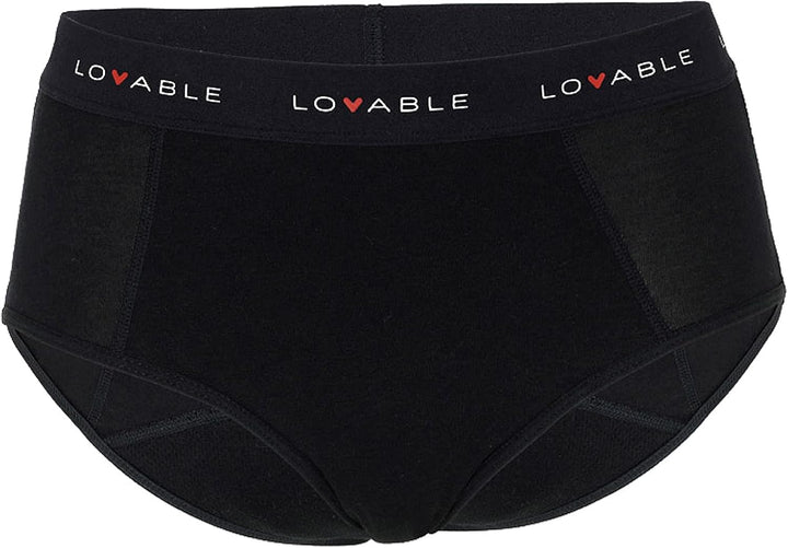 Lovable Damen Periodenunterwäsche Taille und starkem Durchfluss Abundant Flow Menstruationszyklus, h
