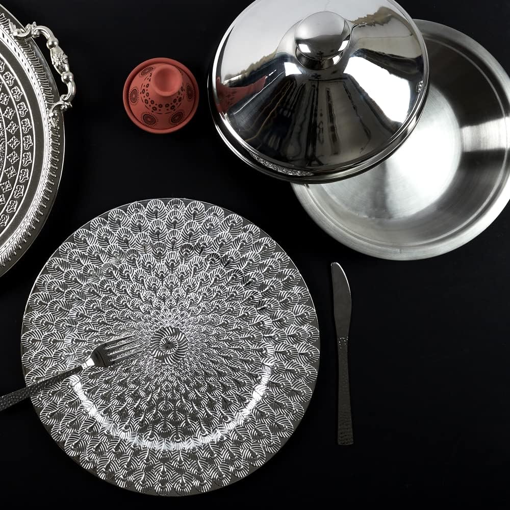 Cook Concept KC2551 Tajine, aus Edelstahl, 24 cm, zum Kochen