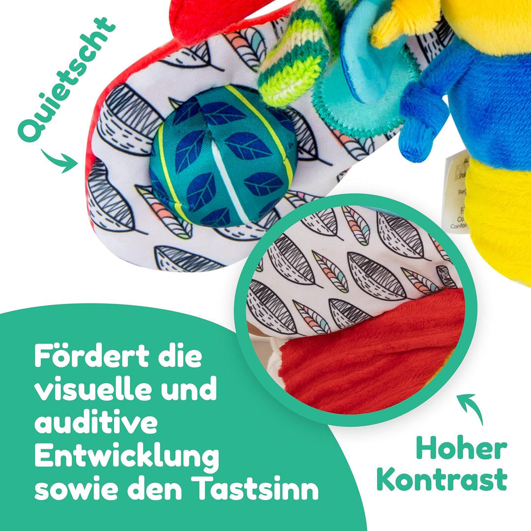 Lamaze Baby Spielzeug "Freddie, das Glühwürmchen" Clip & Go, Hochwertiges Kleinkindspielzeug, Greifl