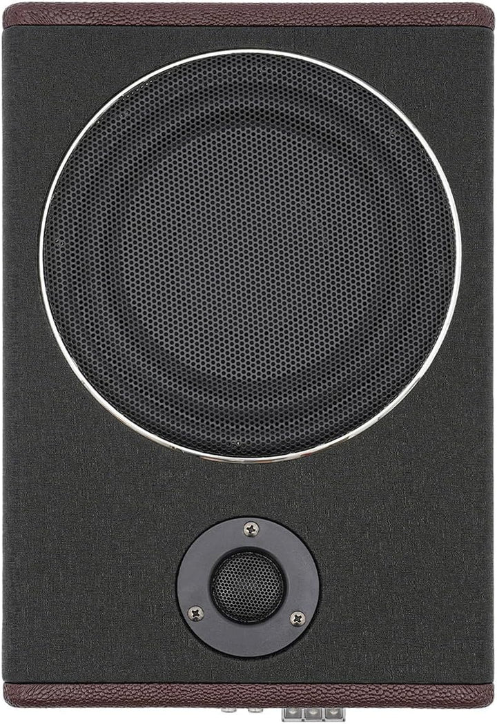 Aktivsubwoofer, 600W Subwoofer Aktiv Powered Untersit, Flacher Lautsprecher mit Verstärker, Car HiFi