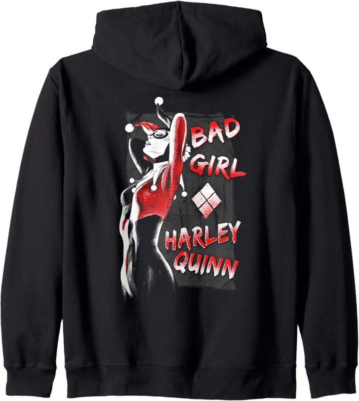 Harley Quinn Bad Girl Kapuzenjacke