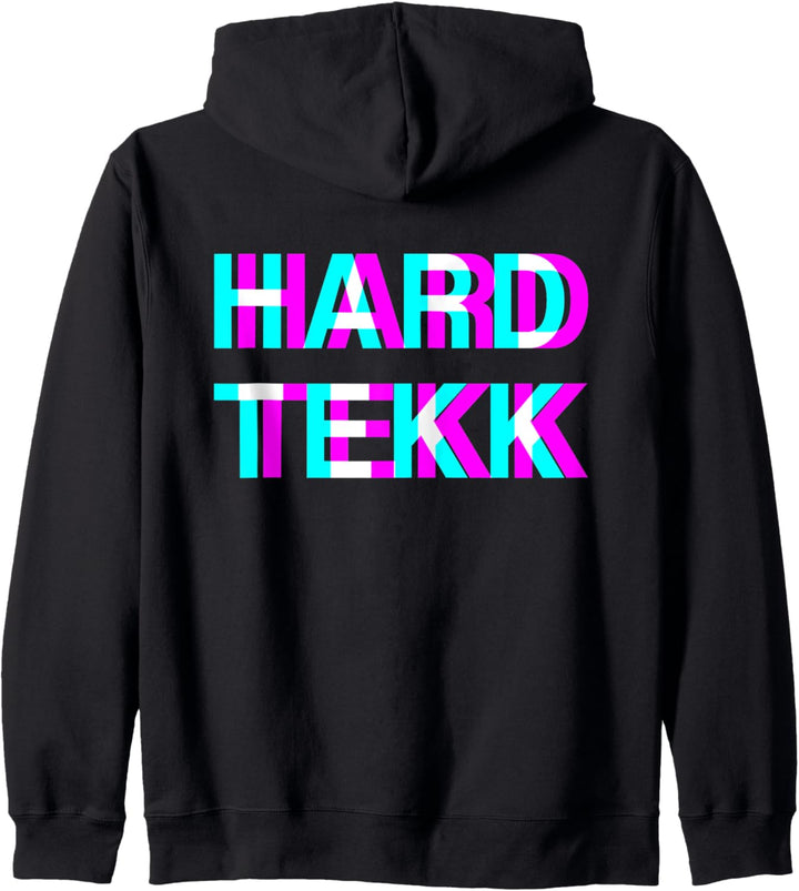 Hardtekk Rave Techno Festival Tekk Kapuzenjacke