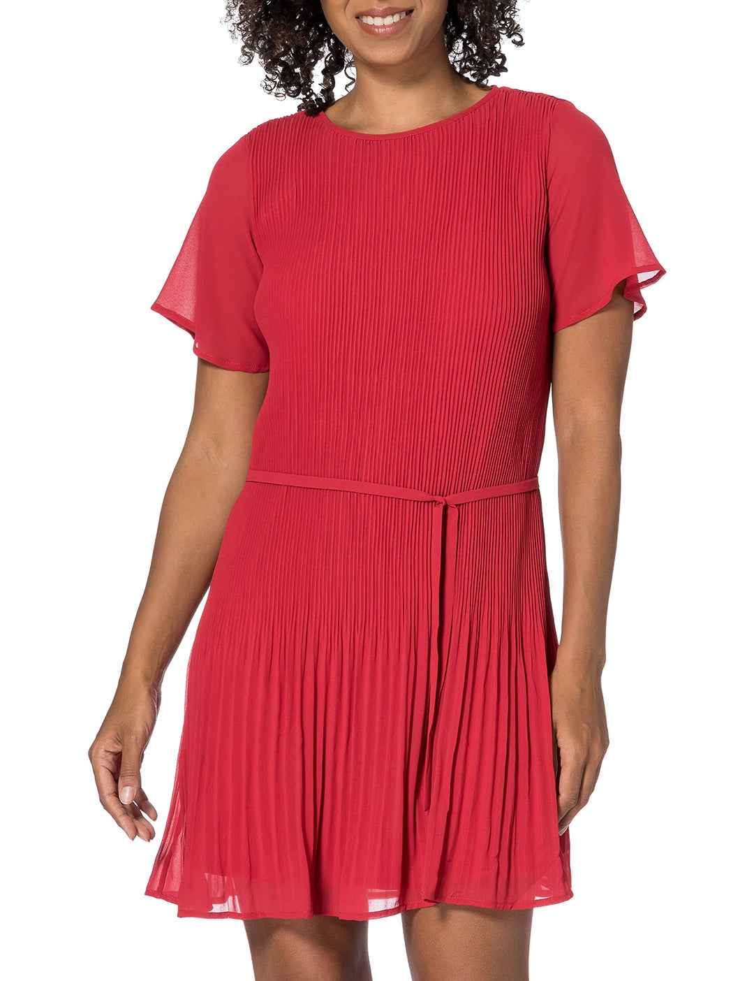 Damen Dress Ss Selsa Kleid, American Beauty - P706