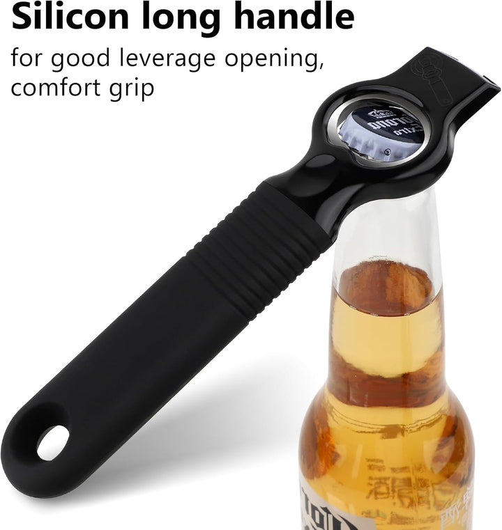 Magnetischer Bierflaschenöffner & Limonadendosenöffner, 2-in-1-Flaschenöffner und Dosenöffner für Ba