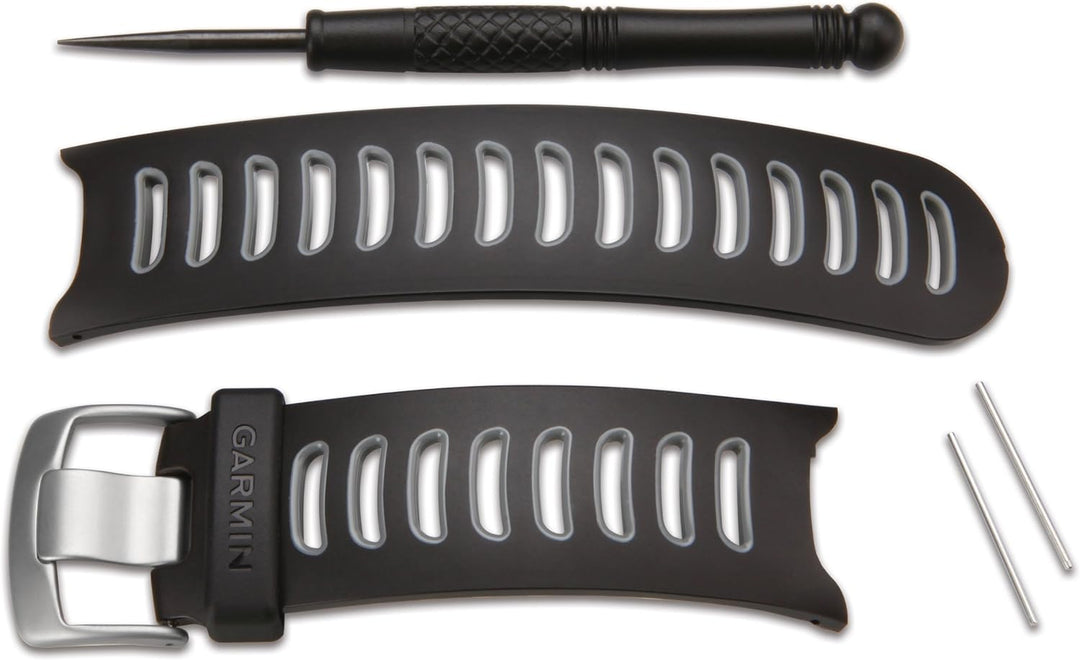 Garmin 010-11822-02 Replacement Band/Strap for Approach S3, Black and Grey schwarz, schwarz