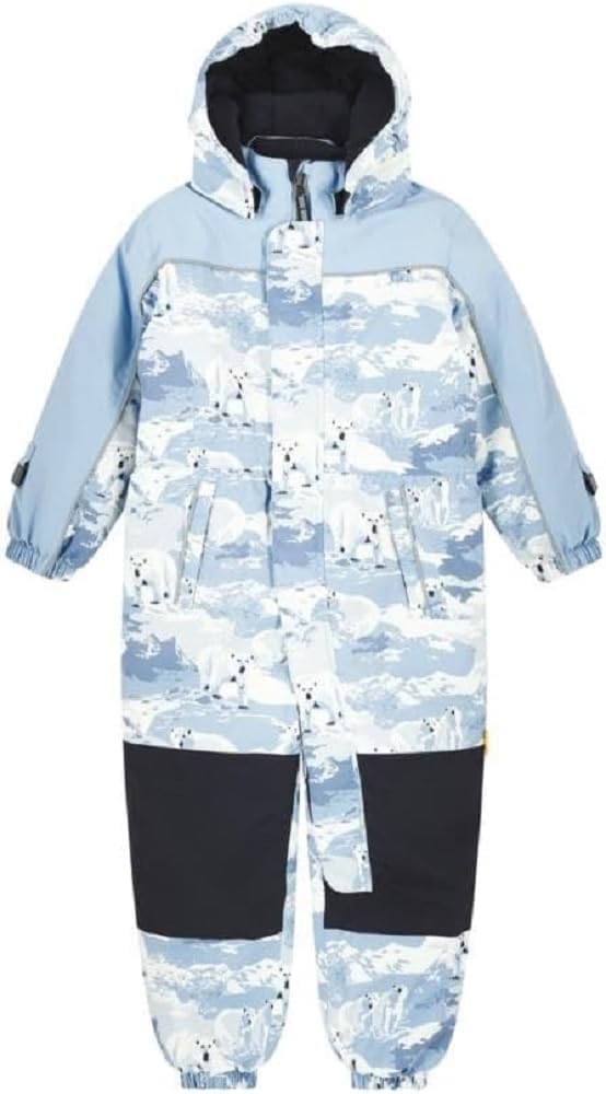 Steiff Jungen Schneeanzug mit Kapuze Schneeanzug (1er Pack) 92 FOREVER BLUE, 92 FOREVER BLUE
