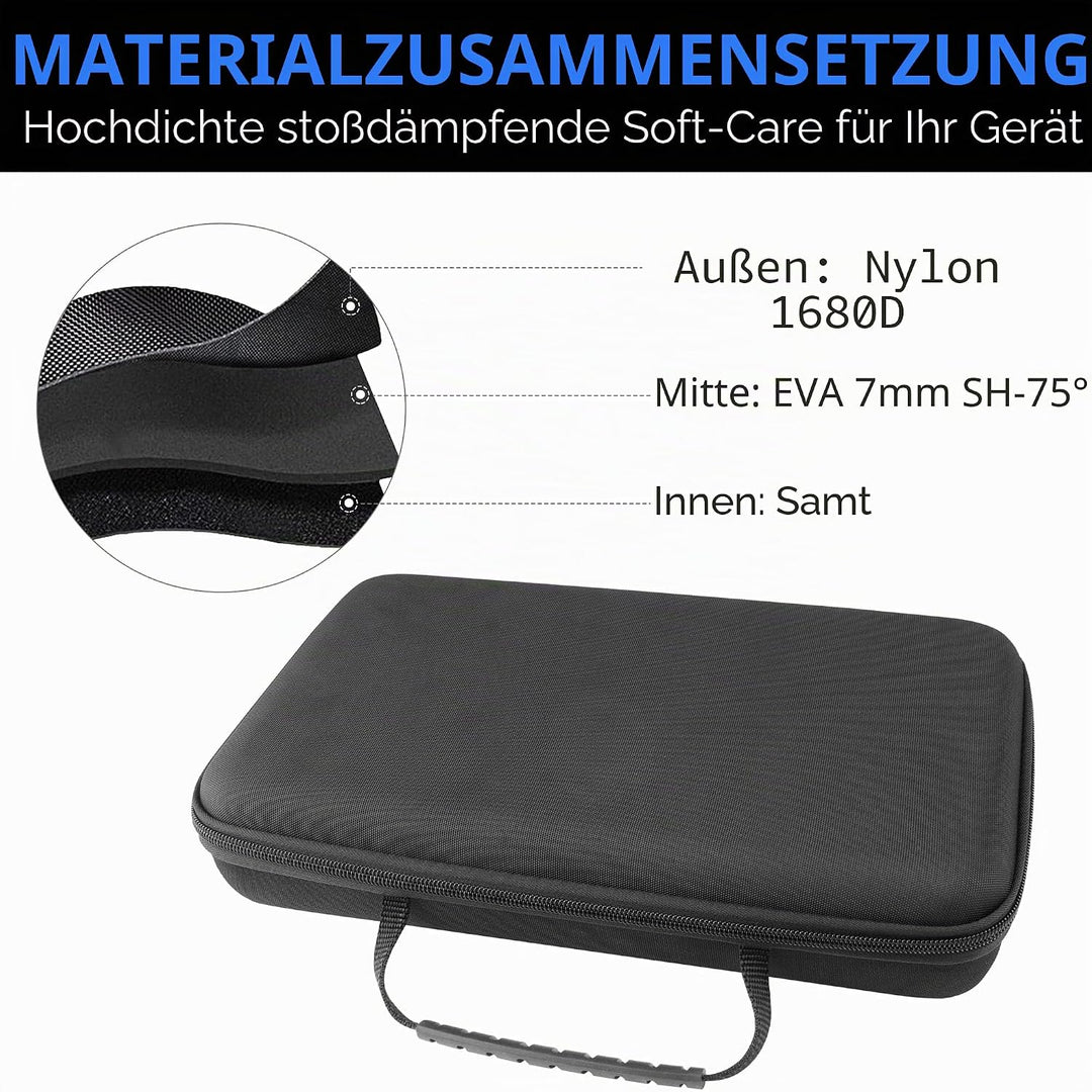Musiin Hartschale für AKAI Professional MPK Mini MK3 MIDI Controller Cover Black, Black