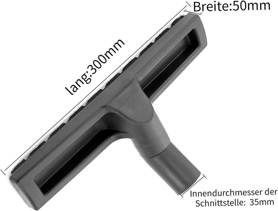 35mm Staubsauger Bürste Universal Bodendüse,Kompatibel Mit Kärcher/Bosch/Siemens/Samsung/Metabo/Medi