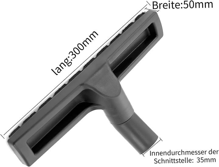 35mm Staubsauger Bürste Universal Bodendüse,Kompatibel Mit Kärcher/Bosch/Siemens/Samsung/Metabo/Medi