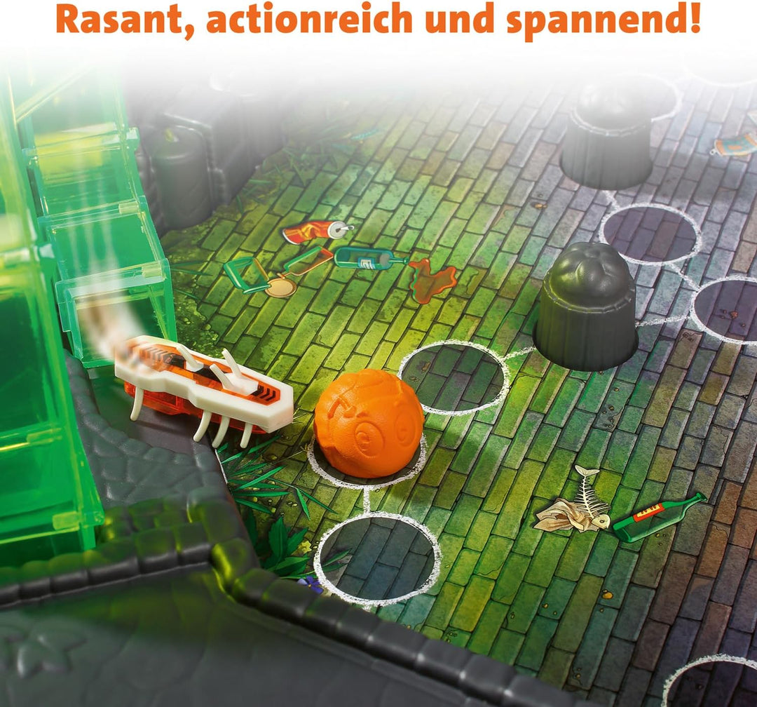Ravensburger - Kakerlaloop 21123 - Aktionspiel mit elektronischer Kakerlake für Gross und Klein, Fam