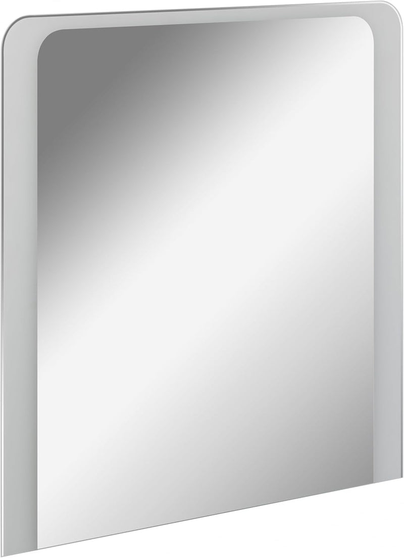 FACKELMANN LED Spiegel Milano 80 / Wandspiegel mit Design-LED-Beleuchtung/Masse (B x H x T): ca. 80