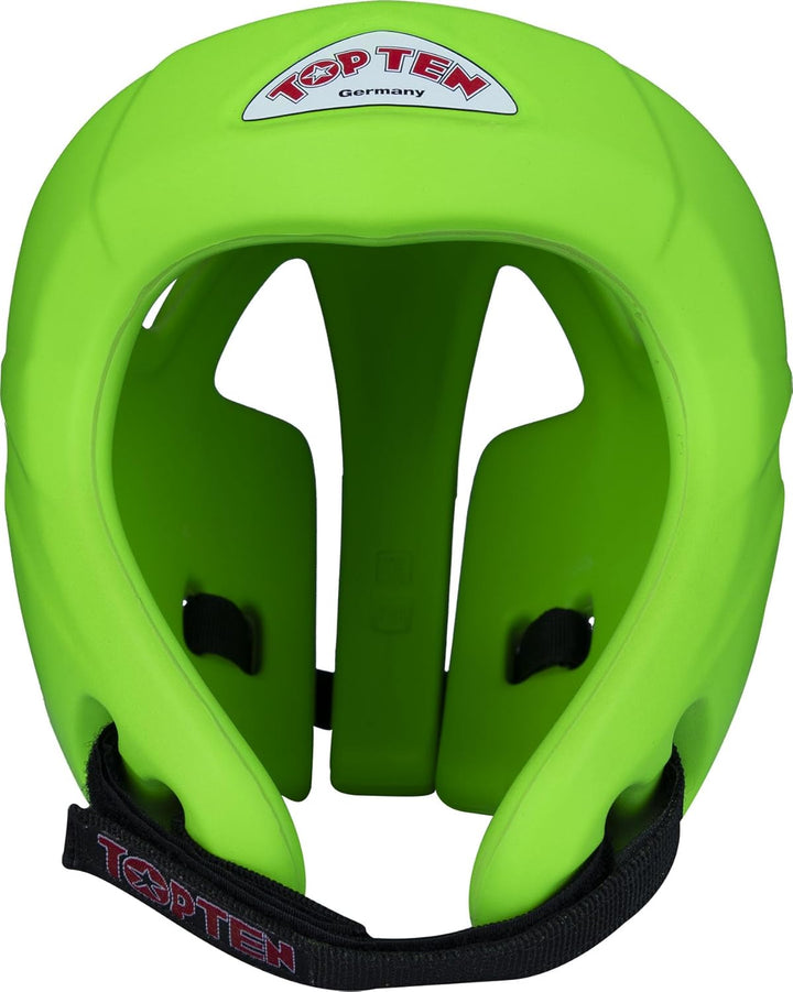 TopTen Neon Avantgarde Kopfschutz (WAKO zugelassen) Gruen L, Gruen L