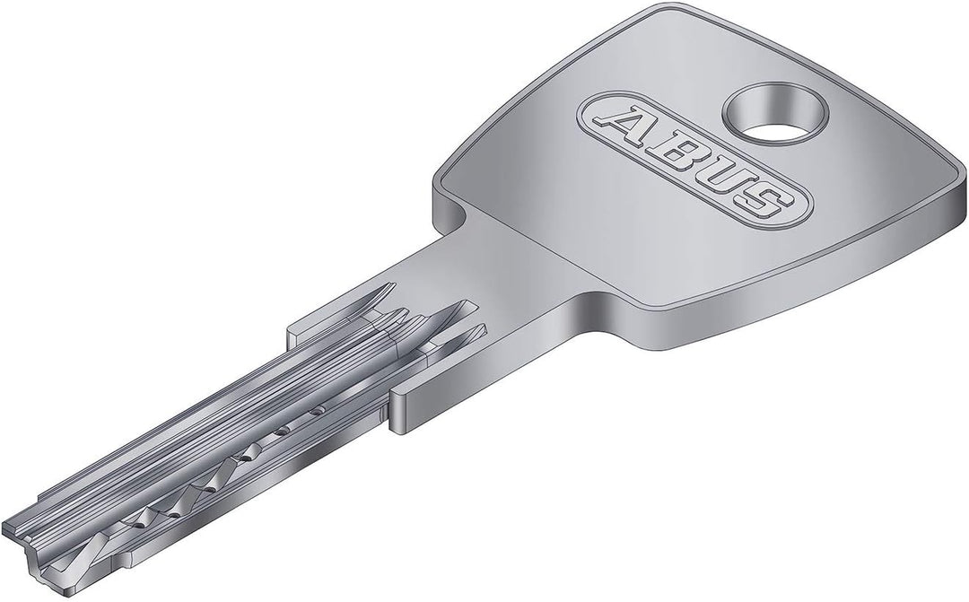 ABUS Cylindre KD6PSN Z70/K30 Bkn 70+30 Vernickeltes Messing, 70+30 Vernickeltes Messing