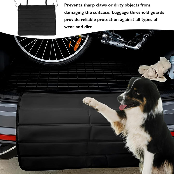 Kofferraumschutz: 80x64cm Universal Auto Ladekantenschutz für Hund, Stossstangen Kofferraummatte, Sc