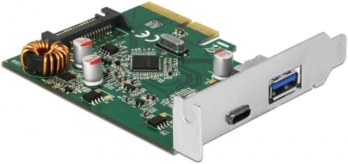 Delock PCI Expr. Card > 1x USB-C + 1x USB-A USB3.1 Gen 2, 90299