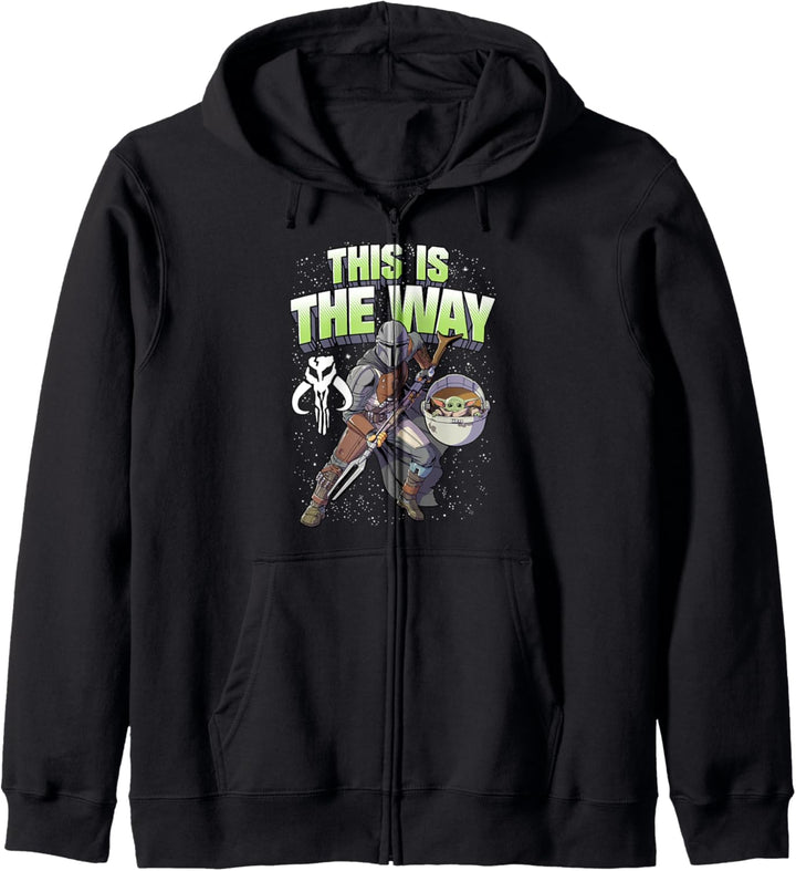 Star Wars: The Mandalorian This Is The Way Action Pose Kapuzenjacke