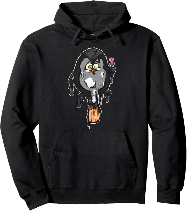 Schmelzender Pinguin Eis - Eiscremeförmige Tiere Pullover Hoodie