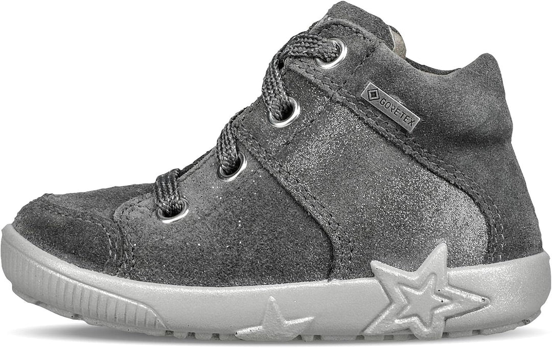 Superfit Baby Mädchen Starlight Sneaker, Grau 2000