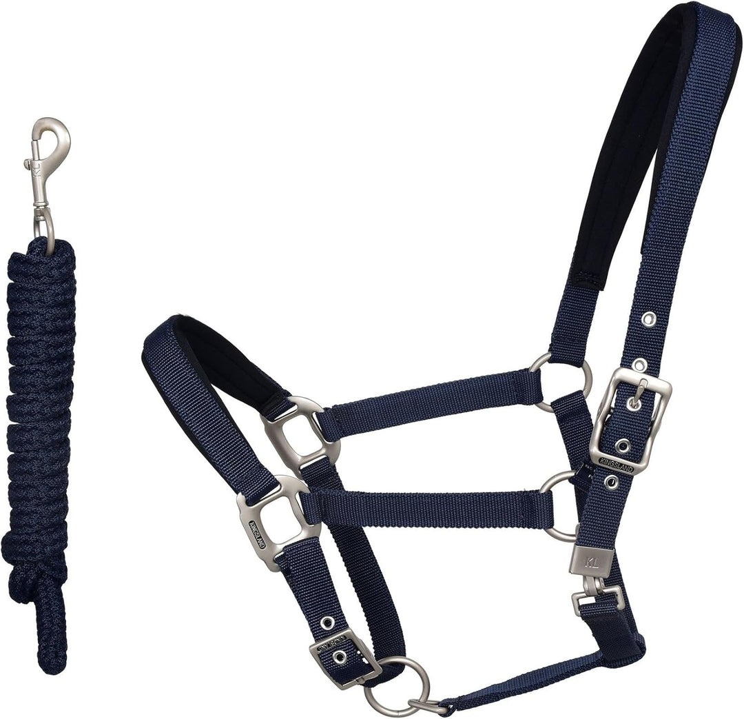 Kingsland Halfterset Fleece  - Mehrfarbig - Pony