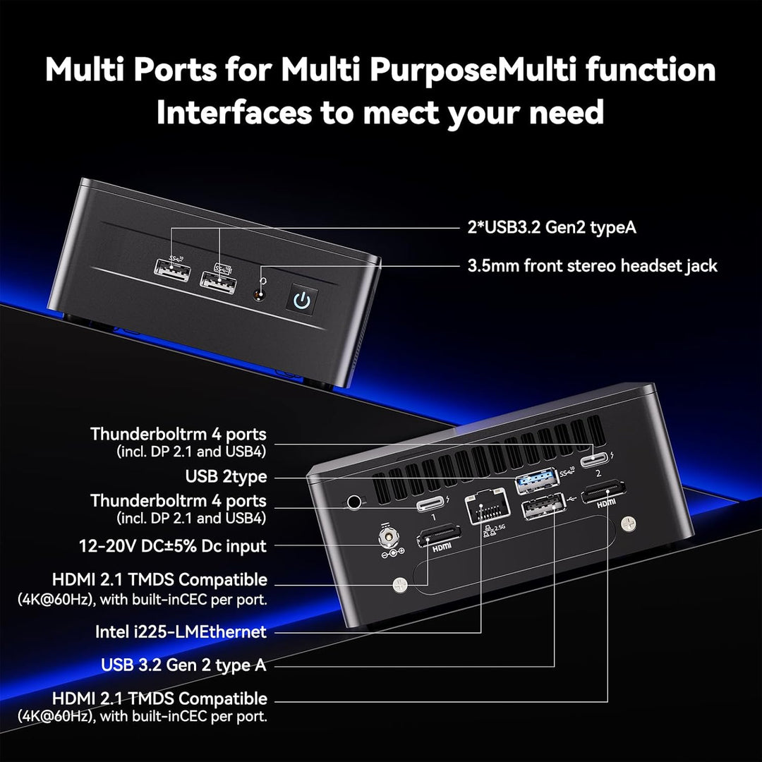 Intel NUC 13 Pro NUC13ANHi5 Arena Canyon Mini PC, Core i5-1340P, 16GB RAM, 512GB SSD, Mini Computer