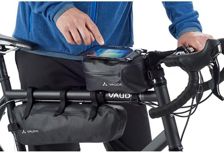 VAUDE Fahrradtasche Aqua Schwarz, Schwarz