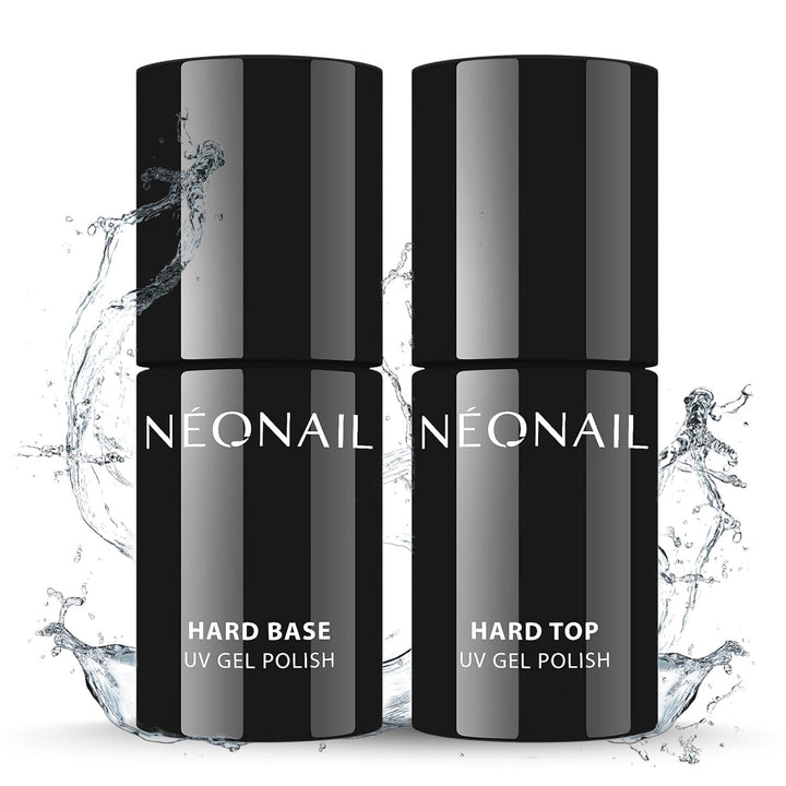 NEONAIL UV Set Hard Base ml und Hard Top 7,2 ml - UV Nagellack - Unterlack - Überlack - Top Coat - B