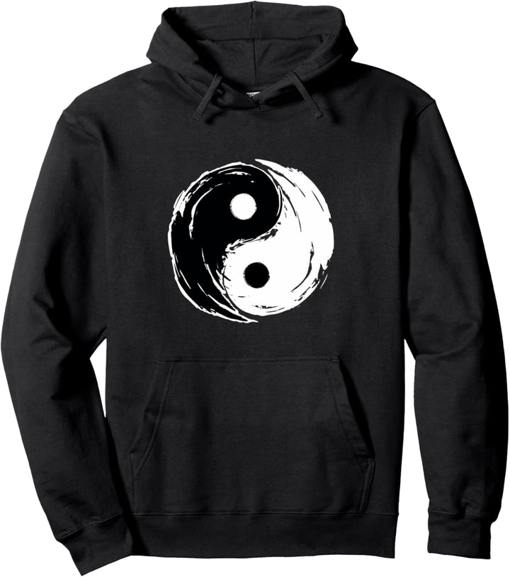 Yin Und Yang Zeichen Symbol Balance Geschenk Pullover Hoodie